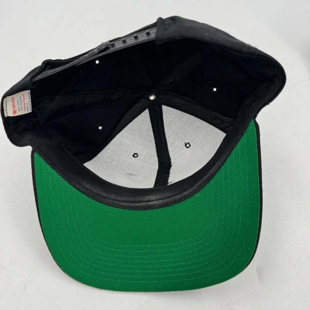 Vintage Chicago Bulls Back to Back NBA World Champs 91 92 Black‎ Hat Cap